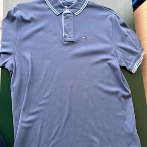 Tommy Hilfiger Men's Blue Polo Shirt